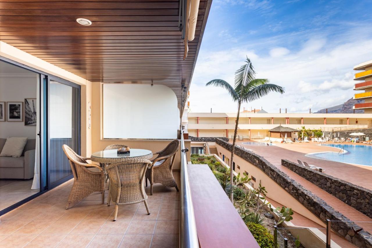 Balcon De Los Gigantes With Pool View Puerto de Santiago  Exteriör bild