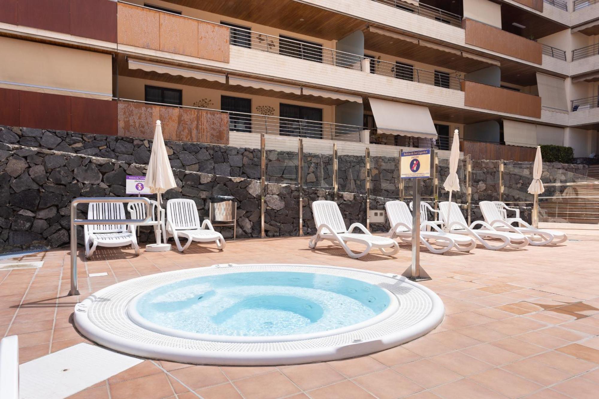 Balcon De Los Gigantes With Pool View Puerto de Santiago  Exteriör bild