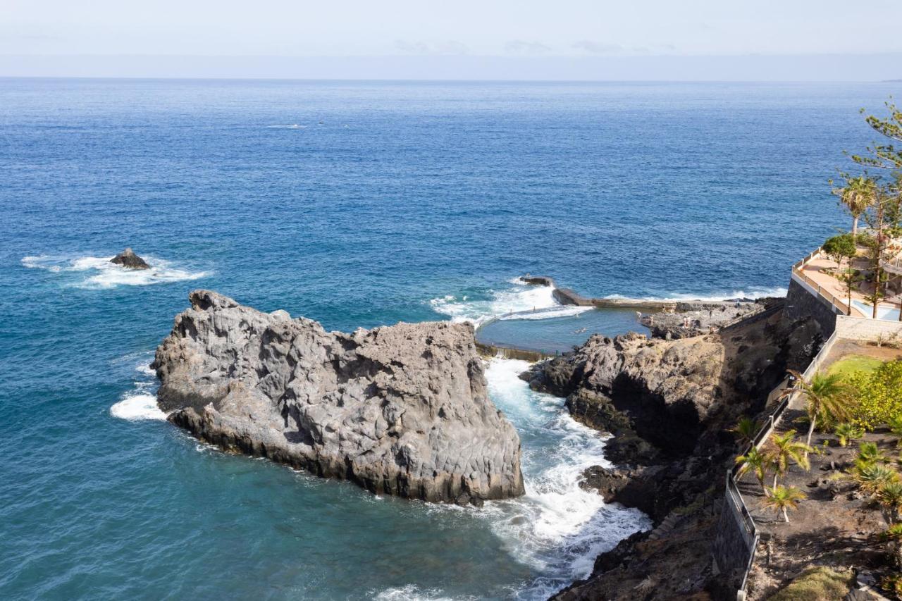 Balcon De Los Gigantes With Pool View Puerto de Santiago  Exteriör bild